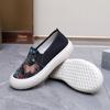 Spring and Summer Old Beijing Women's Loafers, Slip-on Thick-soled Lazy Shoes, Fashionable and Casual Soft-soled Fisherman Shoes