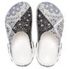 Crocs EVA Beyaka Locke Print Crocs Casual Comfortable Beach Sandals Unisex Blue