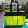 8 Pockets Garden Tool Bag Large Capacity Oxford Cloth Tote Caddytool Kit Handbag Weeding & Pruning Tool Storage Bag