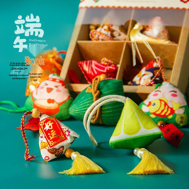 Dragon Boat Festival Five-Color Sachet Pendant: Practical Gift for Students