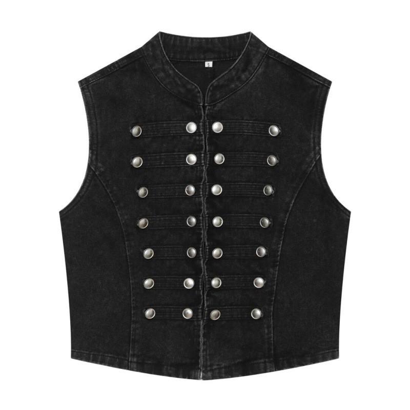 Womens Slim Fit Denim Short Jacket