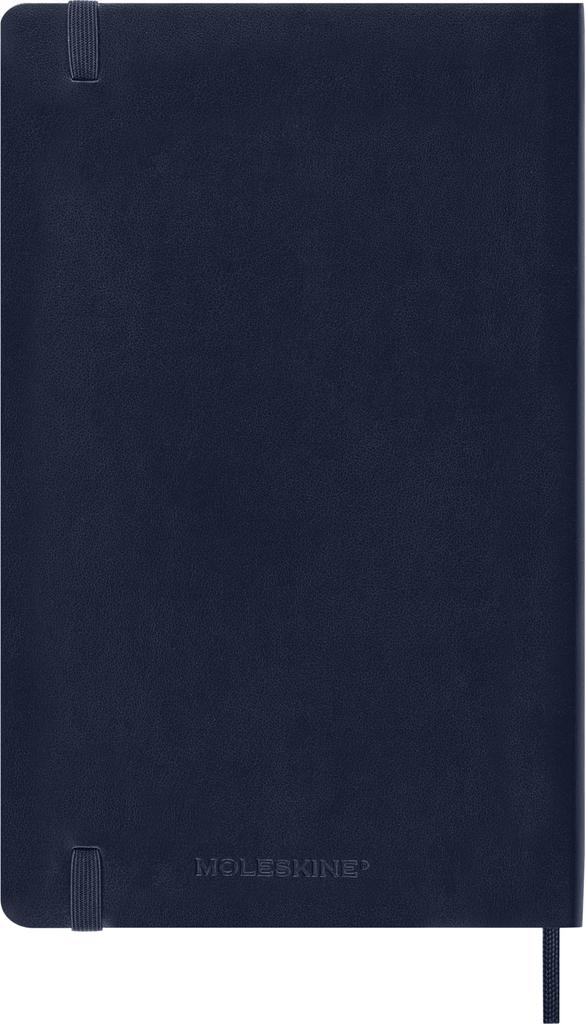 Moleskine 2026 Weekly July 18 Large Size x Sapphire DSB2018WN3Y27 Diary, Start, Months, (13cm 21cm), Softcover, Blue,