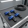 Brake Hose Clamp Damagesafe Fluid Line Plastic for Mechanics