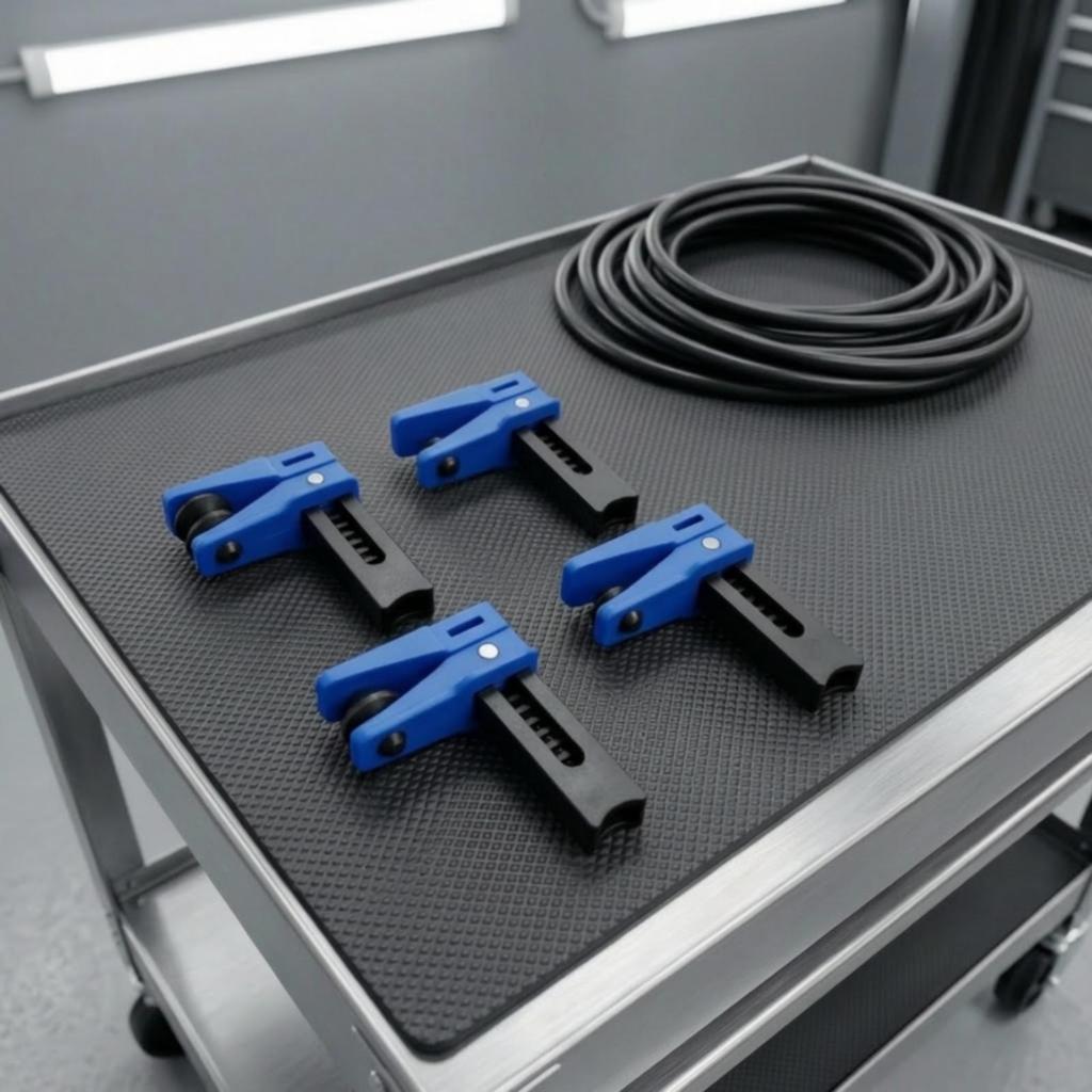 Brake Hose Clamp Damagesafe Fluid Line Plastic for Mechanics