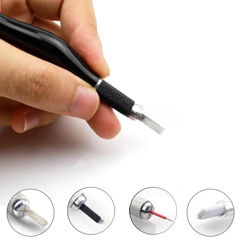1PC Microblading Tebori Pen PCD Microblade Needle Holder for Eyebrow Permanent Makeup Manual Tattooing