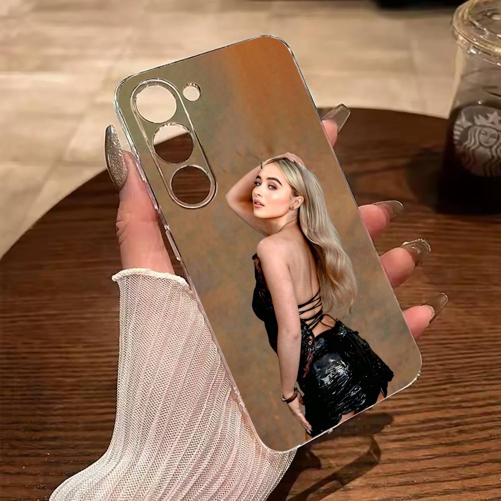 Singer S-Sabrina C-Carpenter Phone Case For Samsung Galaxy A71,A70,A52,A51,A40,A30 Transparent Cover
