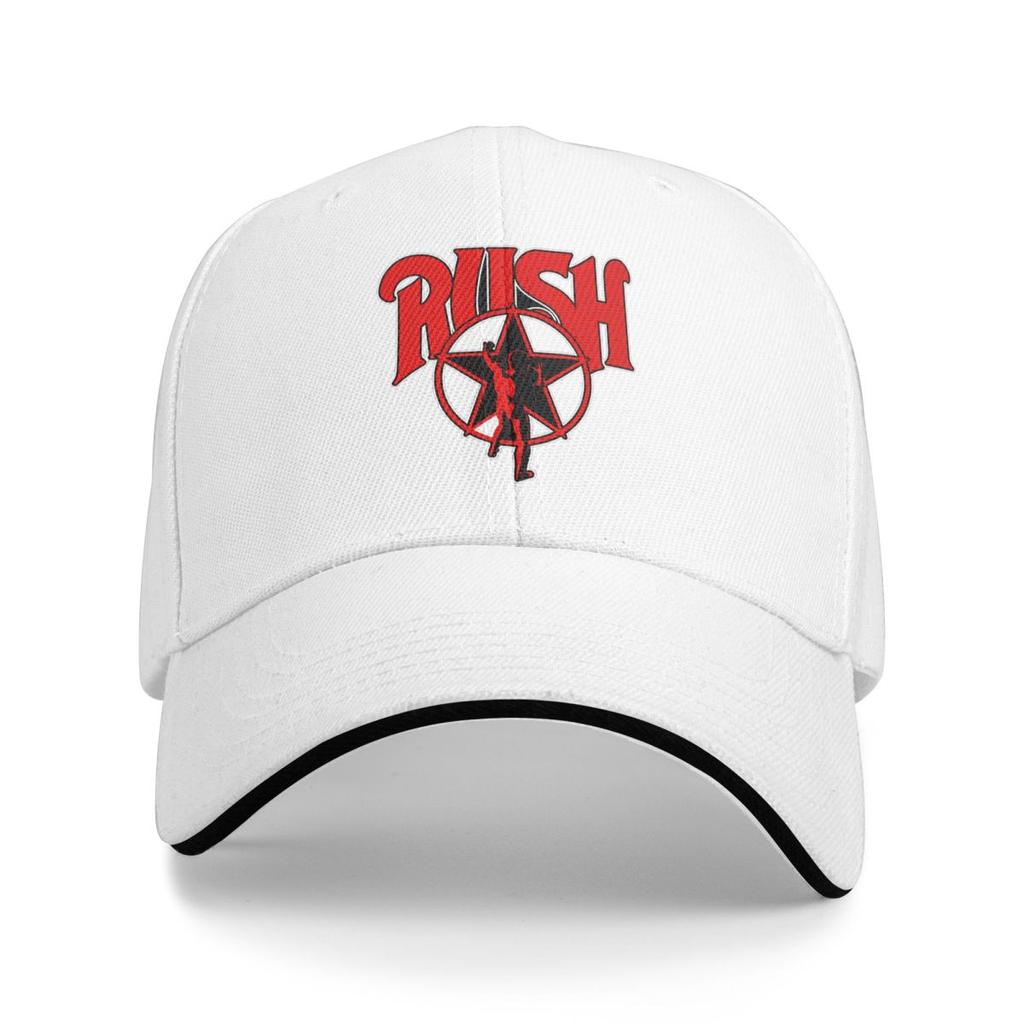 Unisex Baseball Hats Music Retro Canadian Rush Rock Band Streetwear Summer Sports Baseball Caps Hip Hop Cap Casquette Hats