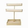 Wooden Base Bracelet Display Stand Elegant for Shop Counters, Photography Props