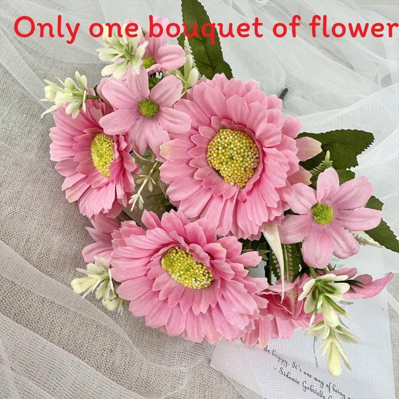 Chrysanthemum Fake Morifolium For Home Interior Table Wedding Photography And