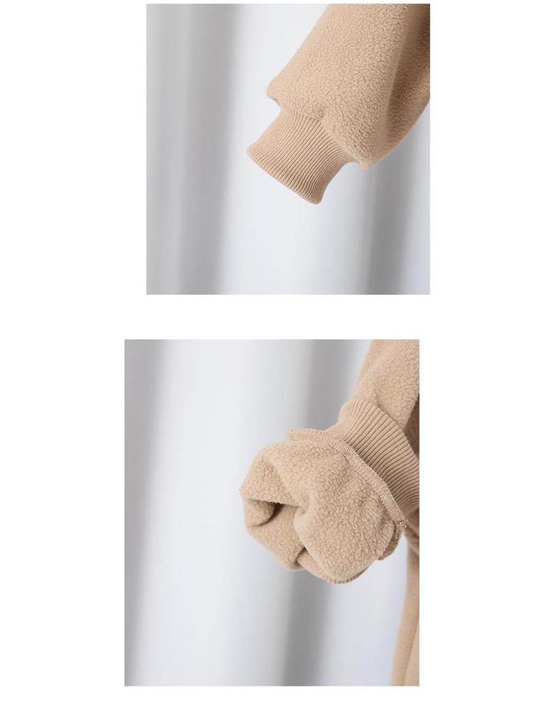 Zestaw sportowy dwuczęściowy dla chłopców na zimę, z podszewką z polaru, 2025