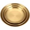 Stainless Style Dinner Plates Gold Serving Plate Restaurant Fish BBQ Skewers Seafood Sushi Plate Large Flat Storage Tray