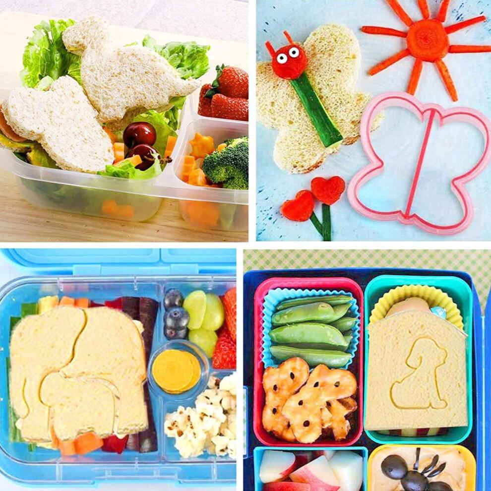 32PCS Stainless Steel Sandwich Cutter Sealer Set Multi Color Cooking Tool