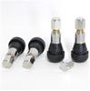 Pacific Industry .PACIFIC TR413S Genuine Sleeve Set of 4 (Includes 1 Spare Cap) Tubeless Valve, Snap-in Valve