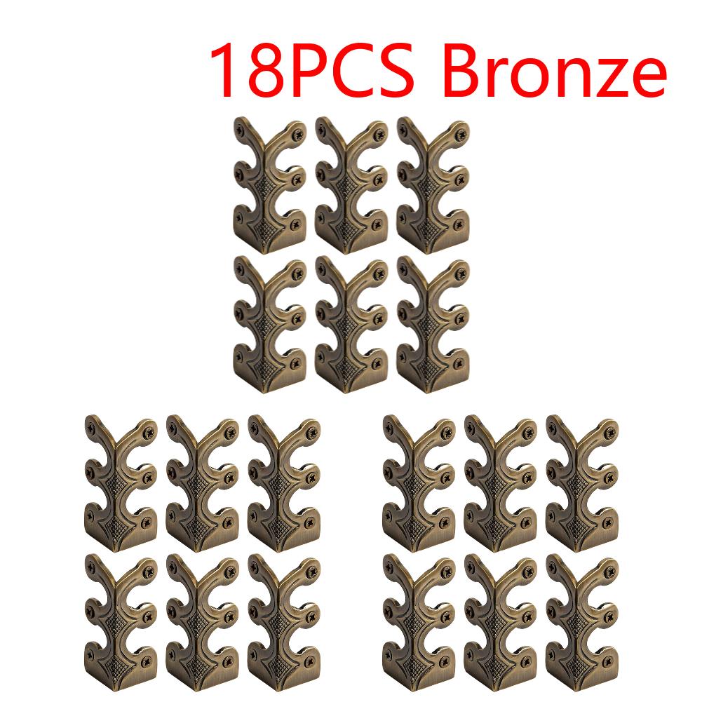 Vintage Metal Corner Protector Iron Skiffers Corner Brackets Corners Edge Cover for Jewelry Wooden Box Antique Furniture