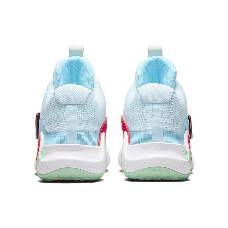 New Nike KD Trey 5 X EP 'Blue Chill Bright Crimson Mint' DJ7554-400