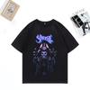 Unisex T-shirt Trends ghost band gothic print T-shirts Men Woman punk Hip Hop streetwear harajuku clothing short sleeve Cotton Unisex T Shirts