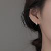 2022 Trendy Water Drop Silver Needle Stud Earrings for Women - High-End Summer Accessory