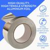 Hitzebeständiges Aluminiumfolienband 0,1 mm dick Rauchabzugsrohrabdichtung Küchenisolierung Aluminiumfolienband