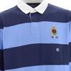 Polo Ralph Lauren Striped Polo Collar Long Sleeve T-Shirt Men Tops Blue 710918006000-001