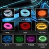 1M/3M/5M Car Interior Led Decorative Lamp EL Wiring Neon Strip For Auto DIY Flexible Ambient Light Party Atmosphere Diode