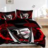 3pcs V for Vendetta Bedding Set, Duvet Cover and Pillowcases Machine Washable Seasons All Suitable, Design for Bedroom (No Filling)222