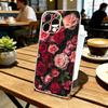 F-FlowerS-PC Phone Case For iPhone 17 16 15 14 13 12 11 Mini Pro Max Plus Transparent Cover