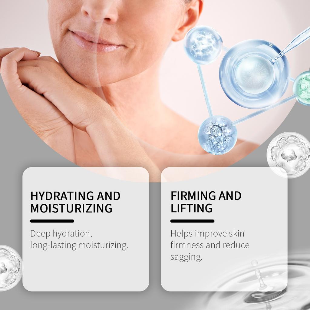 Set ser cu role ultra hidratant, set fiole pentru ser facial ferm, ser facial cu microneedling, ser facial pentru lifting, 10 ml * 3