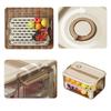 Handheld Food Storage Container Plastic Refrigerator Storage Box Durable Meat Freezing Box  Picnic