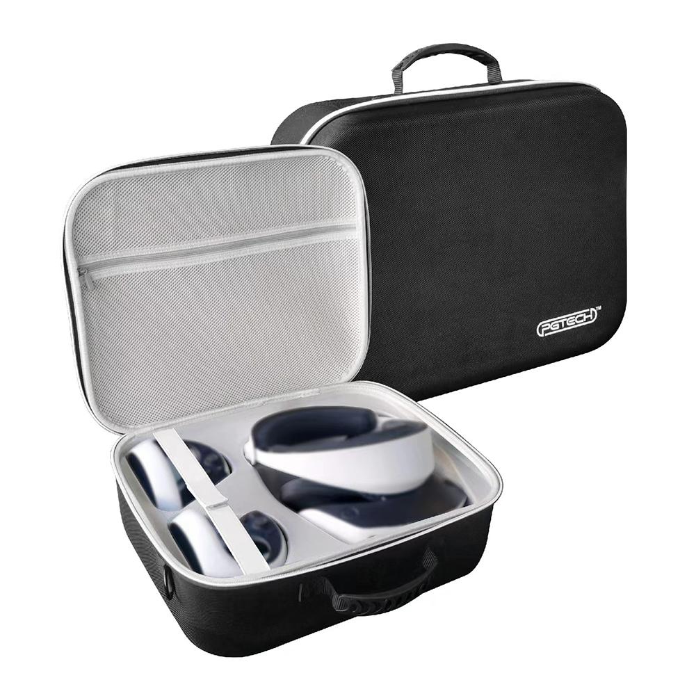 Multifunctional Storage Bag Large Capacity Storage Box Shockproof Protective Bag Organizer Glasses Handle for PS VR2 Accessories