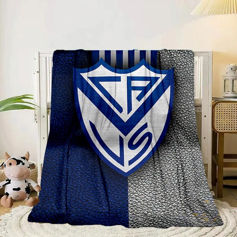 Club Atlético Vélez Sársfield Portable Blanket/Soft Blanket Bedding Blanket Suitable for Travel Camping Living Rooms Offices Sofas Fan Gifts
