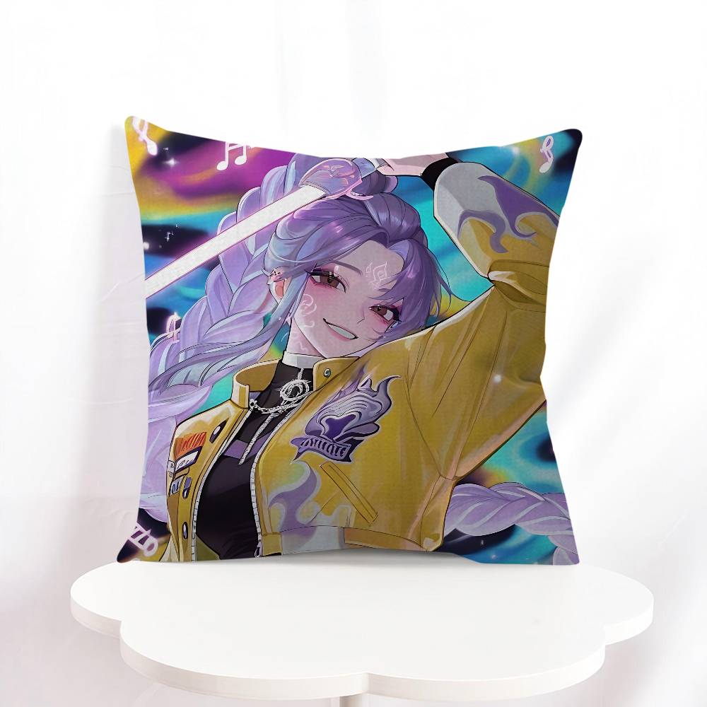 New Demon Hunters Pillowcase Toon Gift Cushion Cover Bedroom Home Sofa Chair Seat Decor Pillow Case