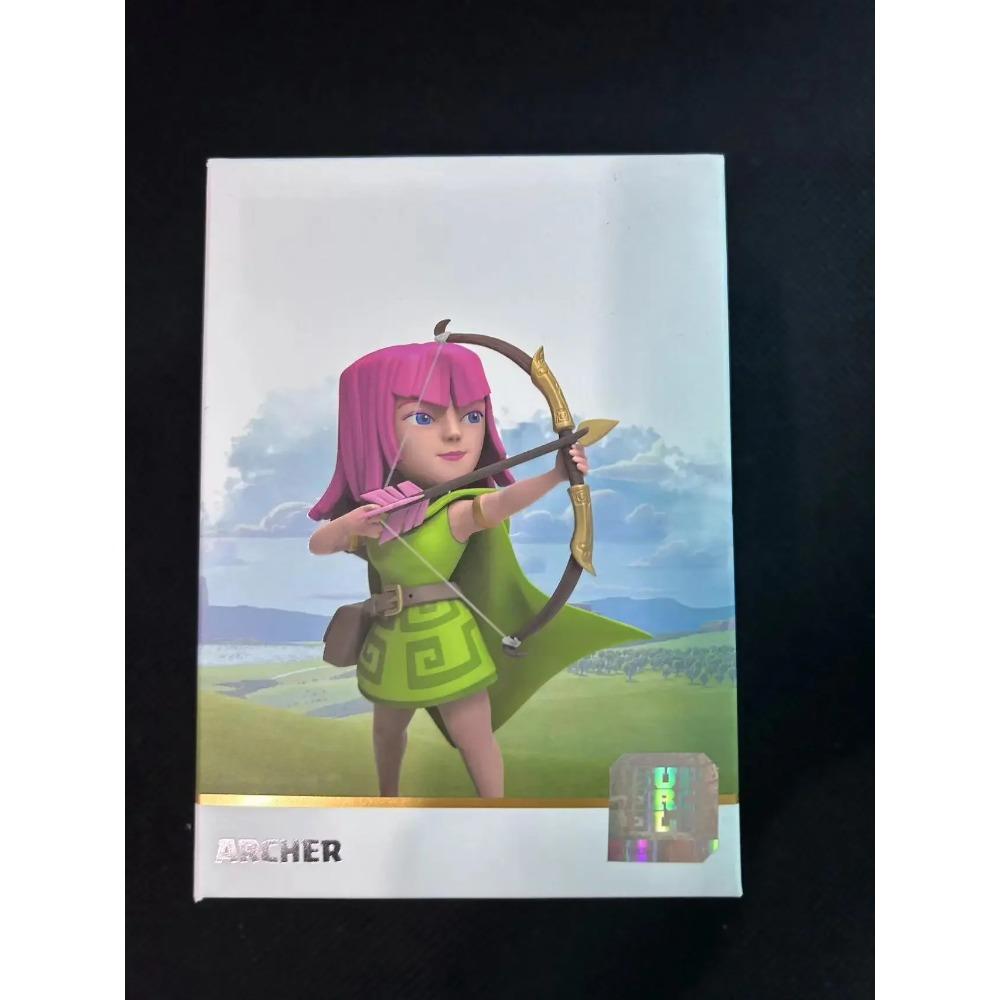 

In Stock Supercell Original Clash of Clans Archer wizard Clash Royale 4-inch 10CM Collection Statue From Free Shipping