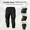 TLXT Honeycomb Protective Knee-Integrated 3/4 Length Impact Shorts