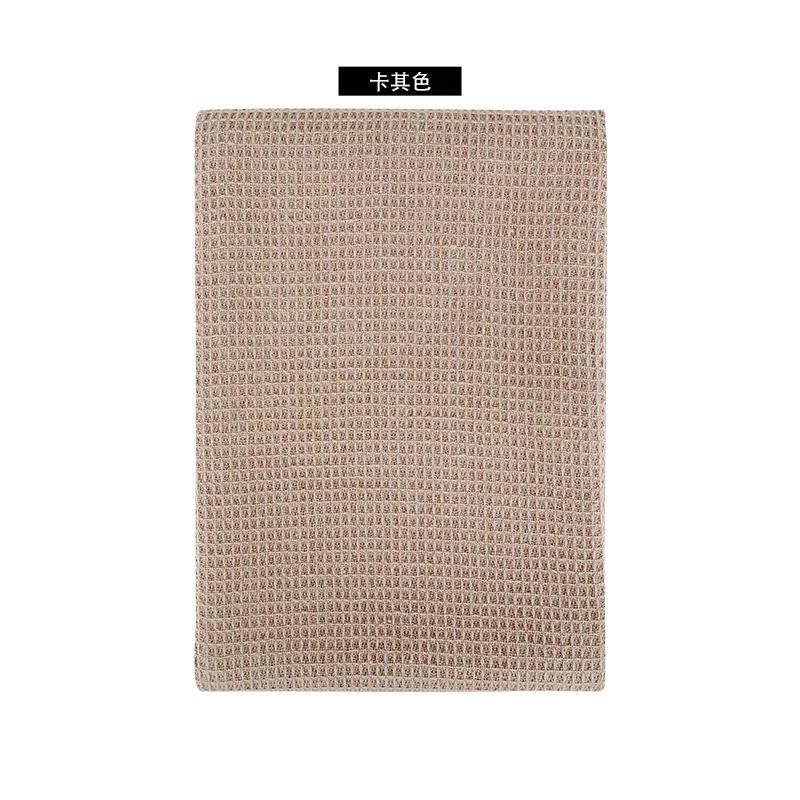 1/4PCS 100%Cotton Waffle Weave Napkins, Absorbent Teatowel Dinner Table Reusable Towel,Kitchen Household Durable Cloth,17x25Inch
