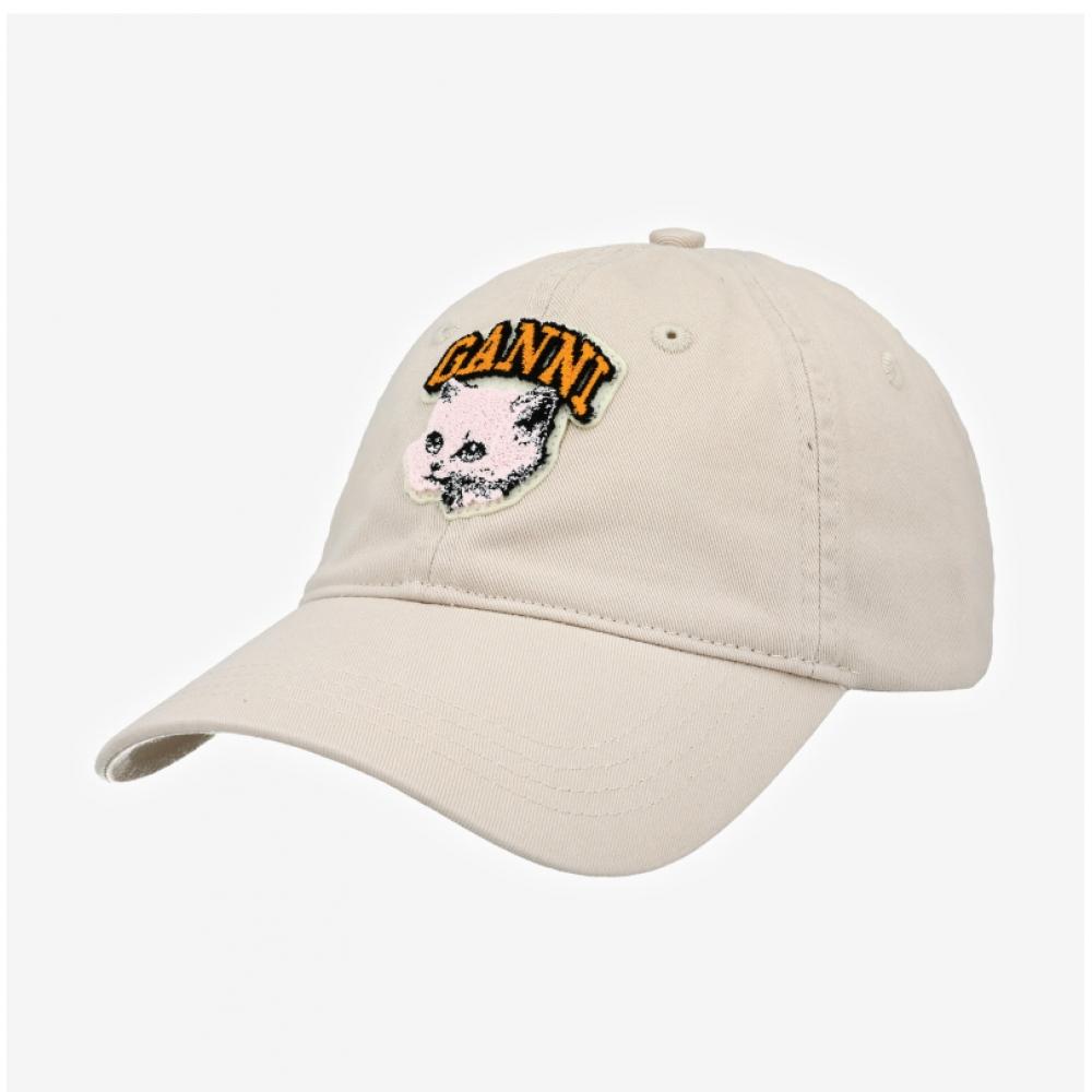Ganni Cat Logo Ballcap A7096 135