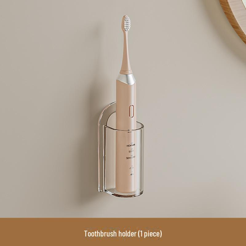 

Настенный держатель для электрических зубных щеток — беспробивное хранение и подвешивание для ванной комнаты.