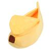Banana Shaped Cat Bed Funny Soft Cozy Cat Cave Bed Warm Pet Bed for Dogs Kittens Puppy XL