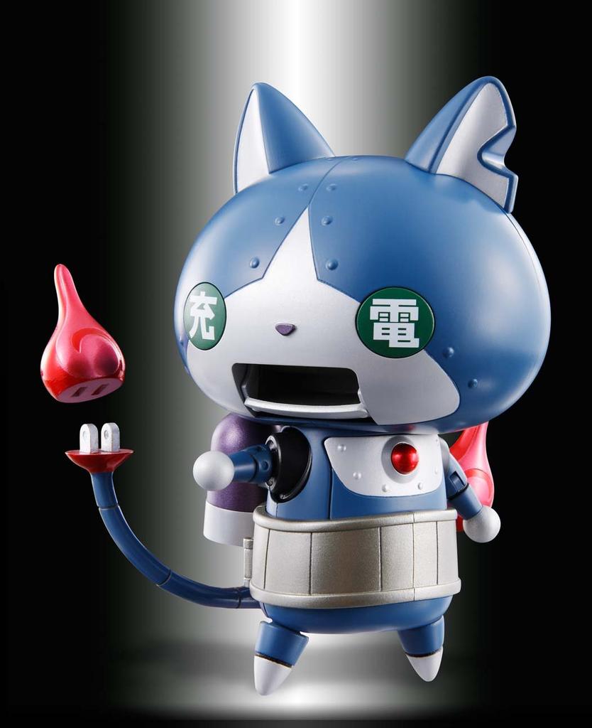 TAMASHII NATIONS Chogokin Yokai Watch Robonyan ca. 120mm bemalte bewegliche Figur ABS&PVC&Diecast