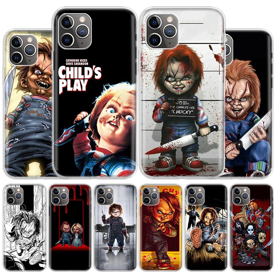 Cult of Chucky Child's Play Phone Case For iPhone 11 12 13 Mini 14 15 Plus 17 Air 16 Pro Max 16E 7 8 SE 2020 Customized Print Co