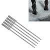 5pcs Cross-Type Double Thread Impact Drill Bits Carbide Tip Concrete Drill Bit Kit For Brick Walls