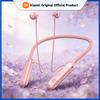 Xiaomi Sports Neckband Headphones Bluetooth Earphones Gaming LED Battery Display Wireless Mic Stereo HIFI TWS Headset Support TF Cards