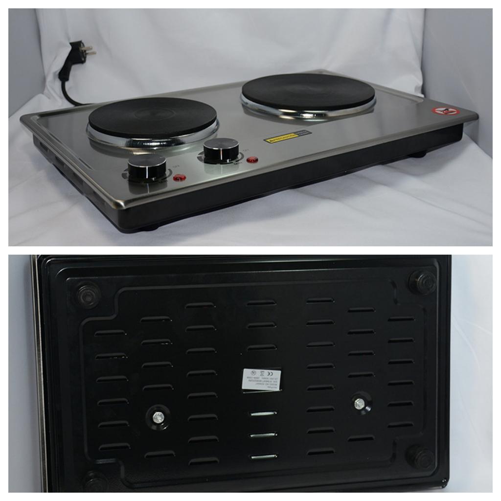 Europäischer Haushaltskocher, Elektroherd, Induktionsherd, Doppelkopf-Doppelherd