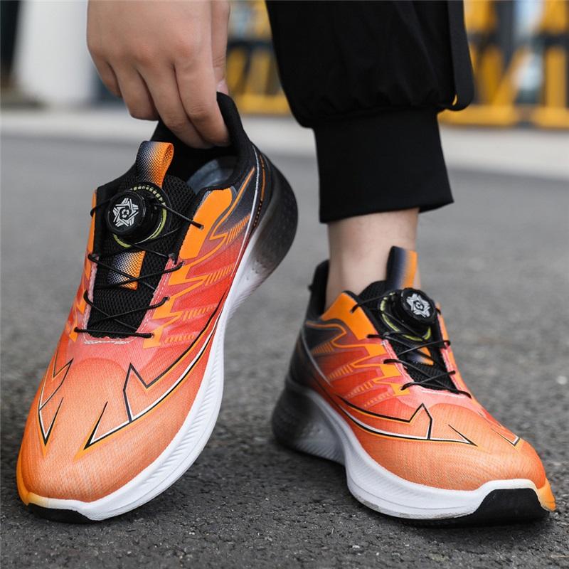 Men's sports running shoes, summer breathable shoes, men's lightweight and comfortable leisure outdoor travel shoes