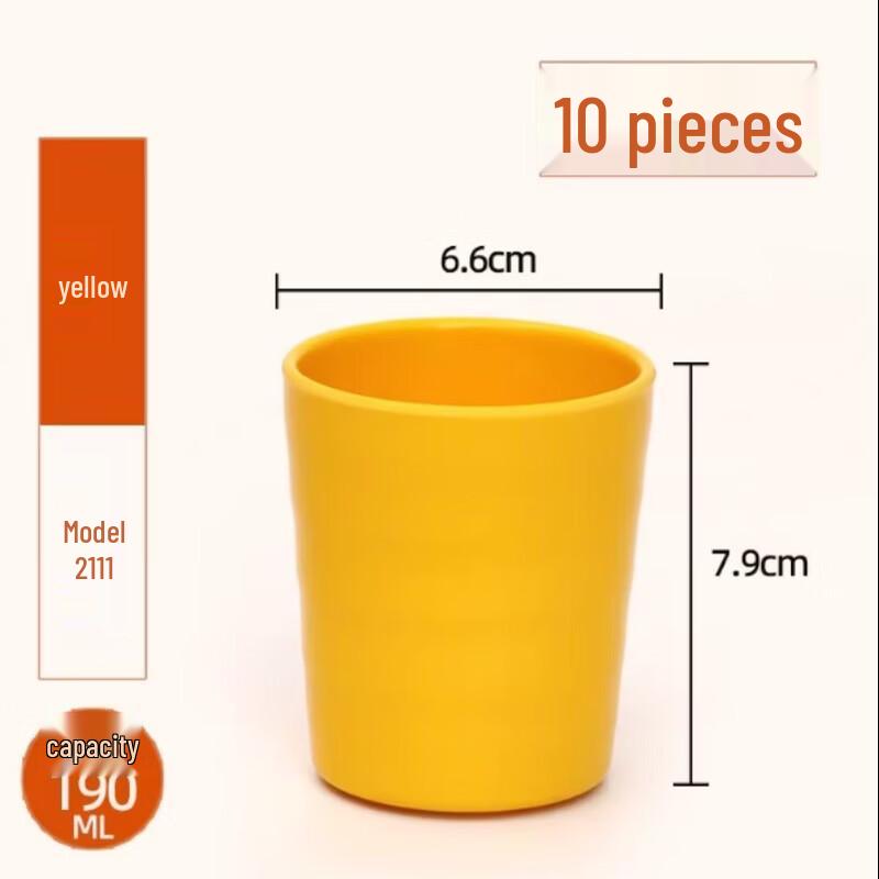 Melamine Anti-fall Buffet Water Cup