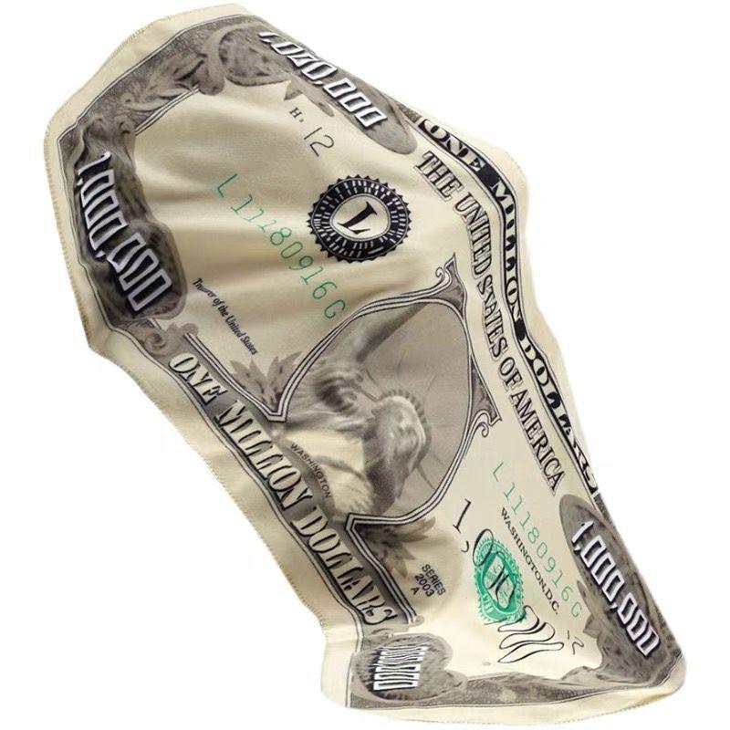 

Причудливое покрывало на миллион долларов, офисное одеяло, лицевая ткань, персонализированное креативное подарочное одеяло 80*160cm