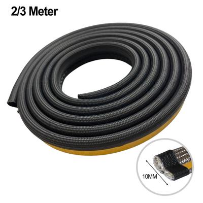 Self-Adhesive Stove Rope Door Seal Log Woodburner Stoves Oven Fire Glue Sealing Cord Replacement Parts Black Gaskets Tapes