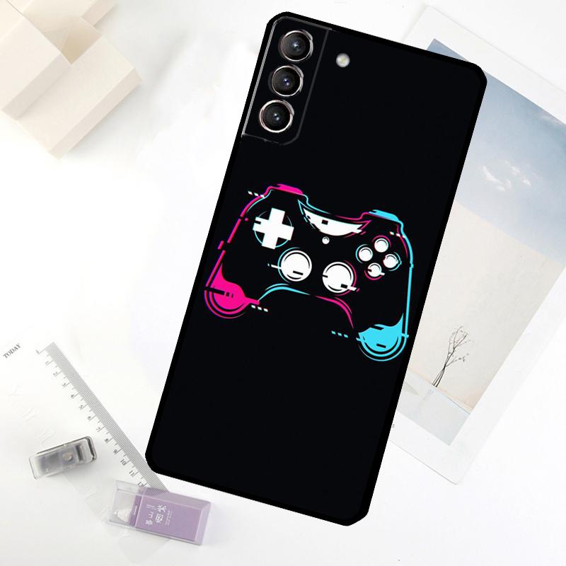

Cool Gaming Controller Phone Case For Samsung Galaxy S25 S24 S23 S22 S21 S20 S26 Ultra S10 Plus S23 FE S25 FE Cover Galaxy S25 FE
