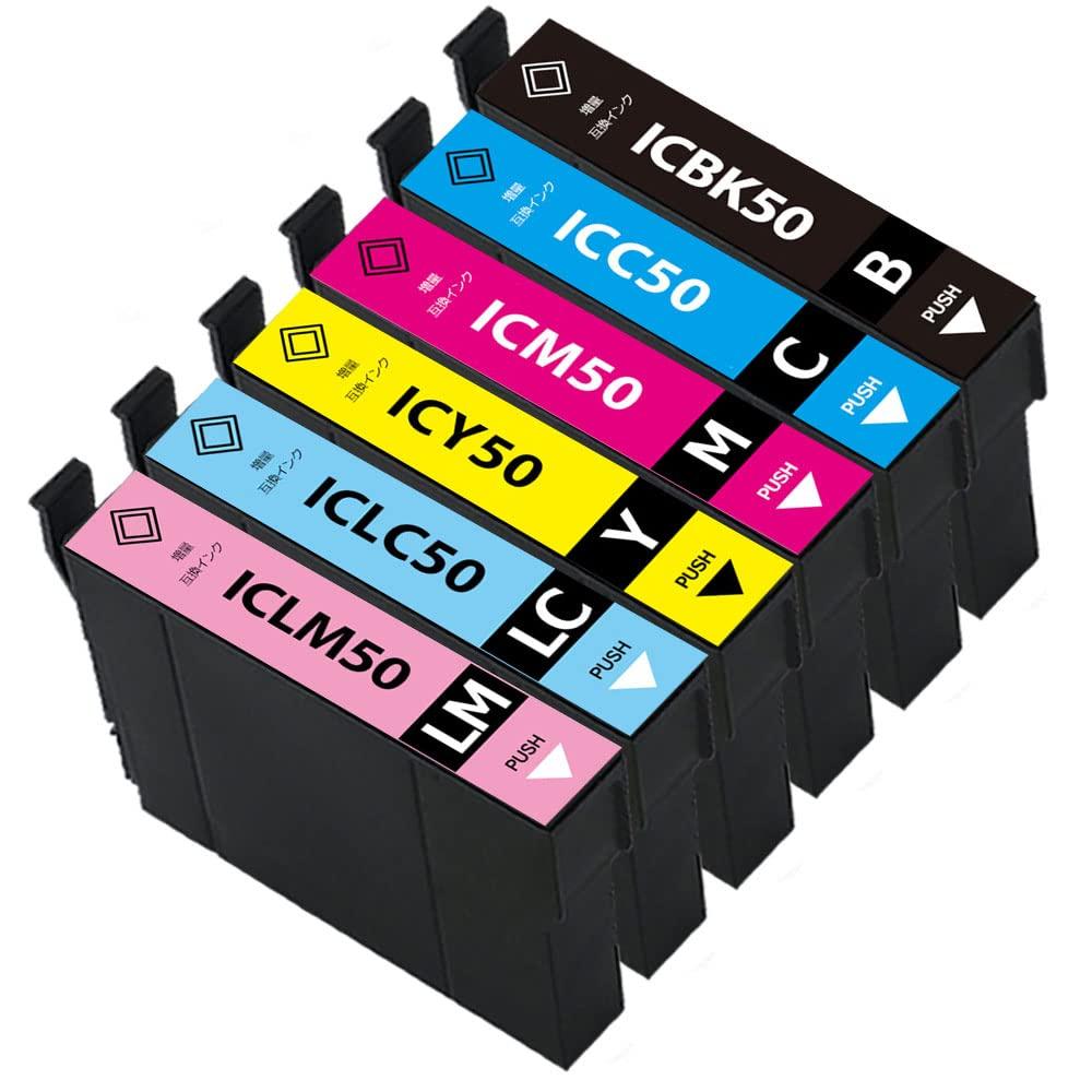 

IC50 IC6CL50 сумісний чорнильний картридж для Epson 6 color pack Тип збільшеної кількості IC50 сумісні чорнила Сумісні моделі PM-G850/PM-G4500/PM-T960