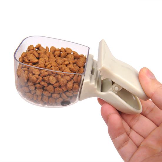 Plastic Scoop Bag Clip Food-Grade Measuring Cup BPA-Free Duck Head Multi-purpose Kitchen Utensils for Rice Water