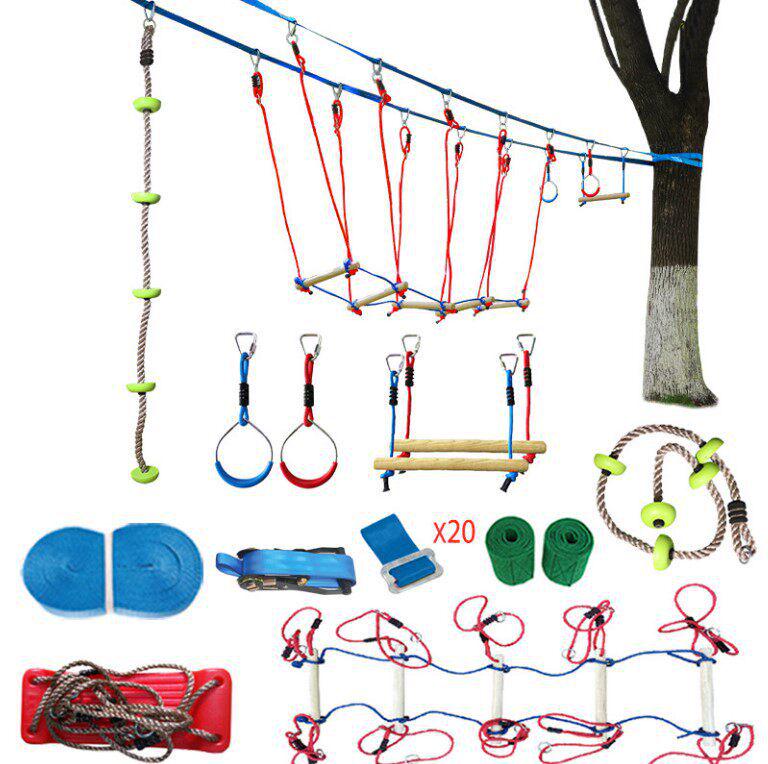 Outdoor Climbing Toys & Swings for Sensory Training and Balance